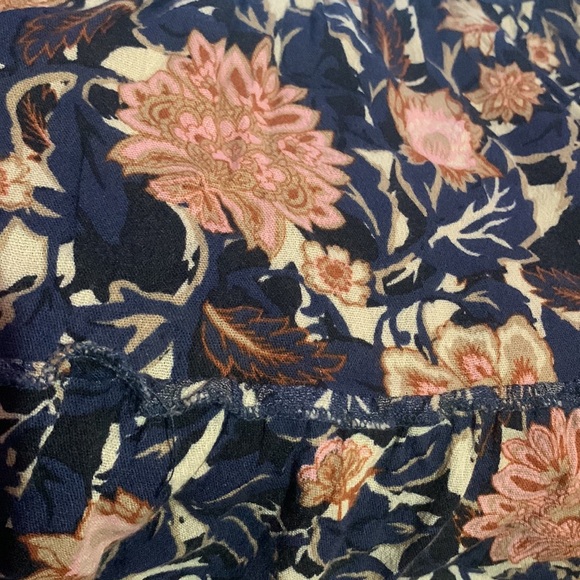 American Eagle drop waist floral sleeveless top - Picture 10 of 10